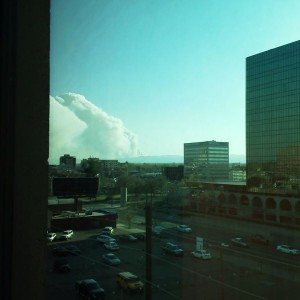 HOLY HUGE FIRE BATMAN!