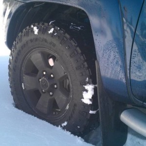 New Goodyear Duratracs put to some use