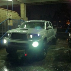 All washed...