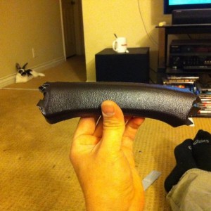 leather arm rest mod