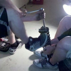 How to compress springs: tard edition