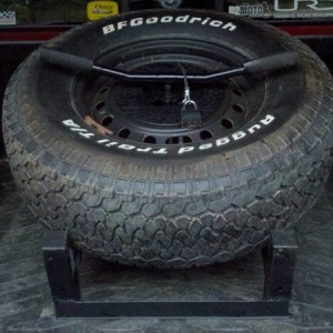 redneck tire carrier