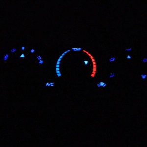 Blue AC dials