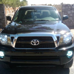 2011 trd off-road front standing view