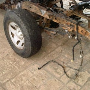 Chassis before OSPHO treatmen