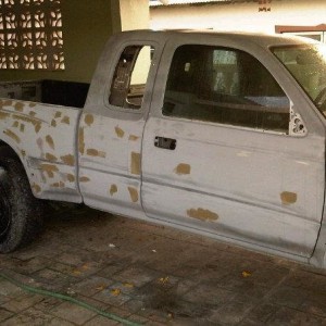 Detail work after primer