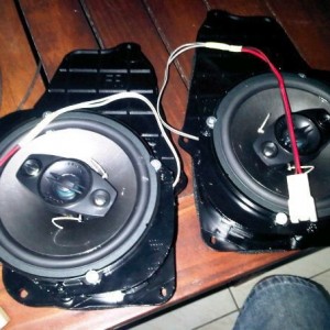 Speaker modification to fit 6.5"