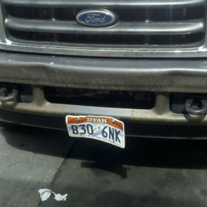 Just gota rear-ended 5 minutes ago. Look who got thee only damage! That guy