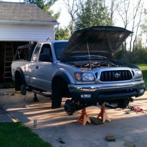 Maf, throttle body, oil, rotate tires, brake pads.......