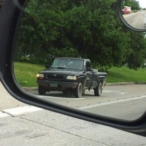 Bent frame much? Yes...it was driving sideways lol