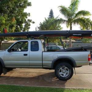 2001 Tacoma Canoe Rack