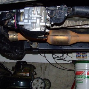 T Case Exhaust