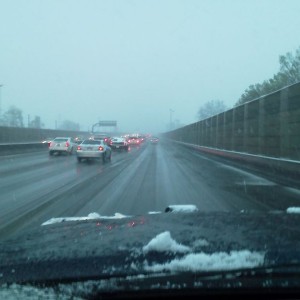80's the past couple weeks and now snow... :facepalm: