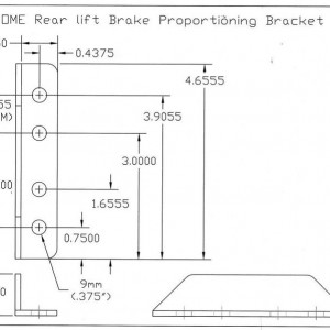 Brake Proportioning Bracket.9