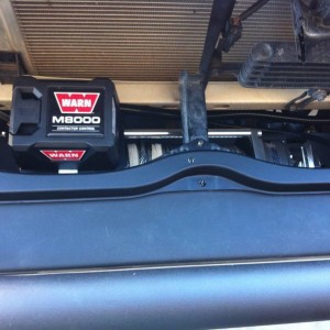 Warn m8000 on 2012 tacoma