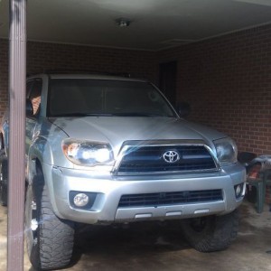 Cleaned up. Along with the front strip I did last night