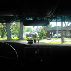 Pretty dark on the inside from the back