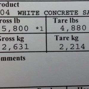 Truck doing work