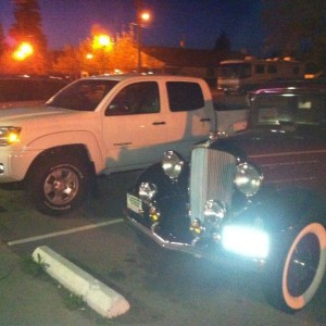 Back home. Stole the 2012 from dad. Want.