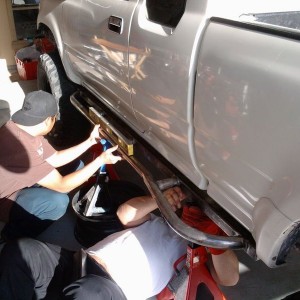 Getting my sliders installed :woot: