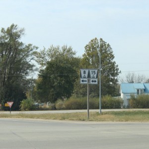 south of Fairbury