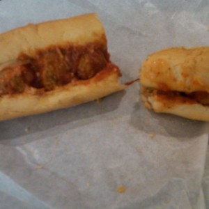 Hope the magic man in the sky doesn't mind my lunch today.