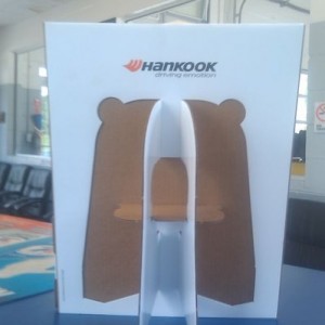 What does the brown part shape like?