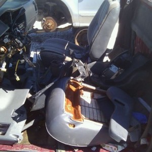No door lock actuator here.
