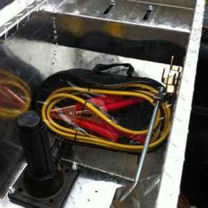 jumper cable mount