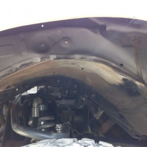Lots of tire rub