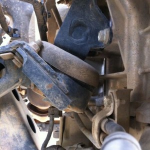 Passenger side motor mount