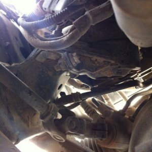 Driver motor mount 1