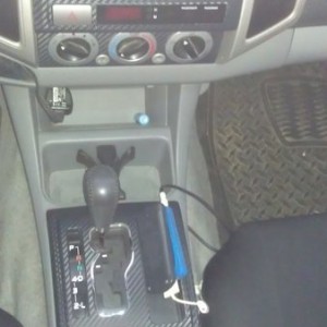Carbon fiber wrap. Looks so nice. Took a lot of work. Android>Apple