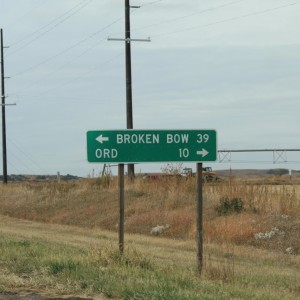 Ord is closer at this junction on the cornHusker trails