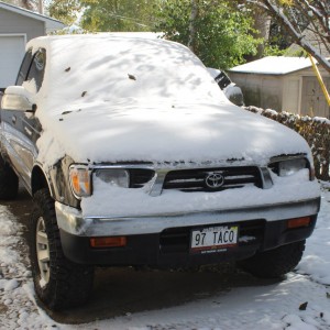 october snow, so early this year