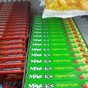 Why would some one cross out the ike in mike and ike??