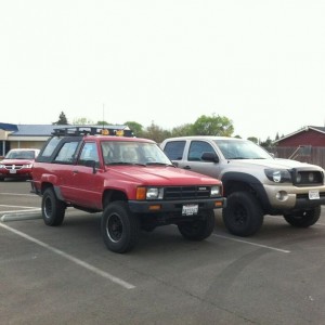 There was 30 other empty spaces, sweet rear bumper though.