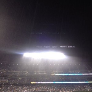 3 min shower at last nights Rockies
