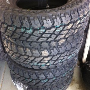 New Cooper Discoverer ST MAXX 265/70/17 where just delivered by the nice Fe