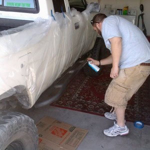 At hawk custom paint getting my sliders painted