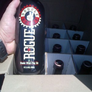 Double dead guy ale. I will wait 5 min if no one shows, I'm going home