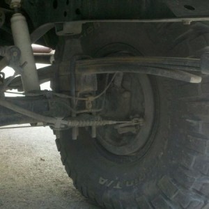 My springs weren't happy about it