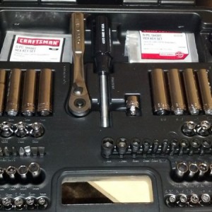 Very thoroughly cleaned my ratchet set :)