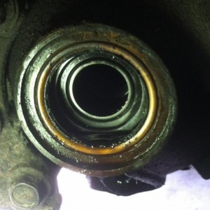 Is that inner ring part of the cv axel seal?