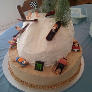 Baby shower cake.