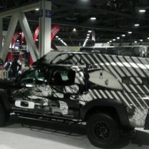 This truck is sick