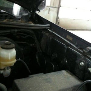 tranny cooler relocate