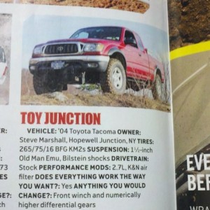 In Peterson's 4 Wheel and Offroad magazine