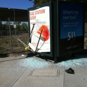 Bus was late!