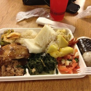 Hawaiian food from Saturday night...
